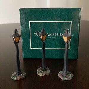 Williamsburg Lampposts (set of 3) - Lang and Wise